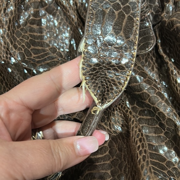 Ladies Brown Hush Puppies Bag - Picture 5 of 11